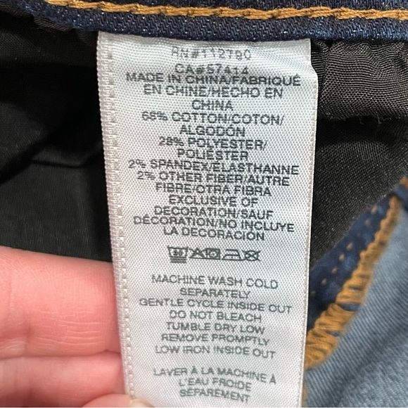 NWT True Religion Mens 34 Jean Shorts Ricky Relaxed Straight Flap Big T Dark Raw - Picture 10 of 11